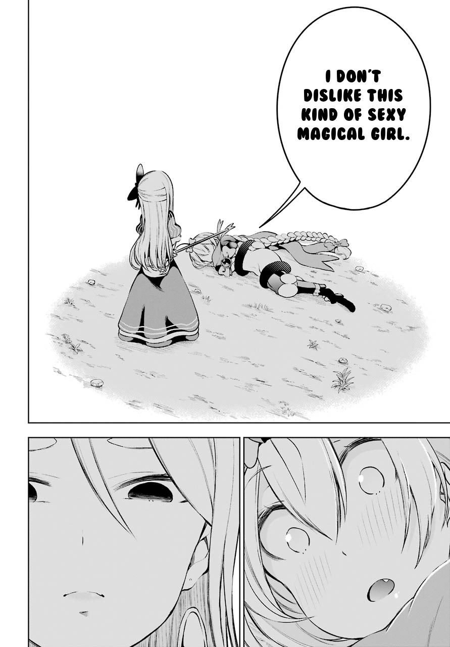Isekai de Saikyou no Tsue ni Tensei shita Ore ga Iyagaru Shoujo wo Muriyari Mahou Shoujo ni P suru! Chapter 10 page 17 - Chapter 10