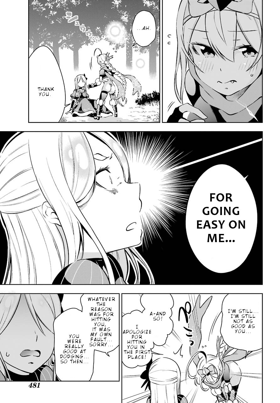 Isekai de Saikyou no Tsue ni Tensei shita Ore ga Iyagaru Shoujo wo Muriyari Mahou Shoujo ni P suru! Chapter 10 page 28 - Chapter 10