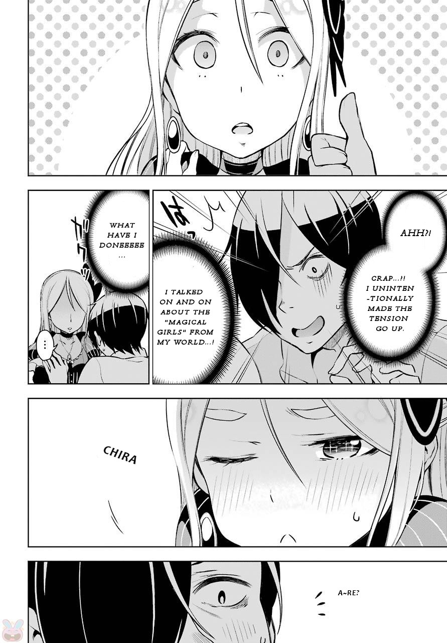 Isekai de Saikyou no Tsue ni Tensei shita Ore ga Iyagaru Shoujo wo Muriyari Mahou Shoujo ni P suru! Chapter 11 page 14 - Chapter 11