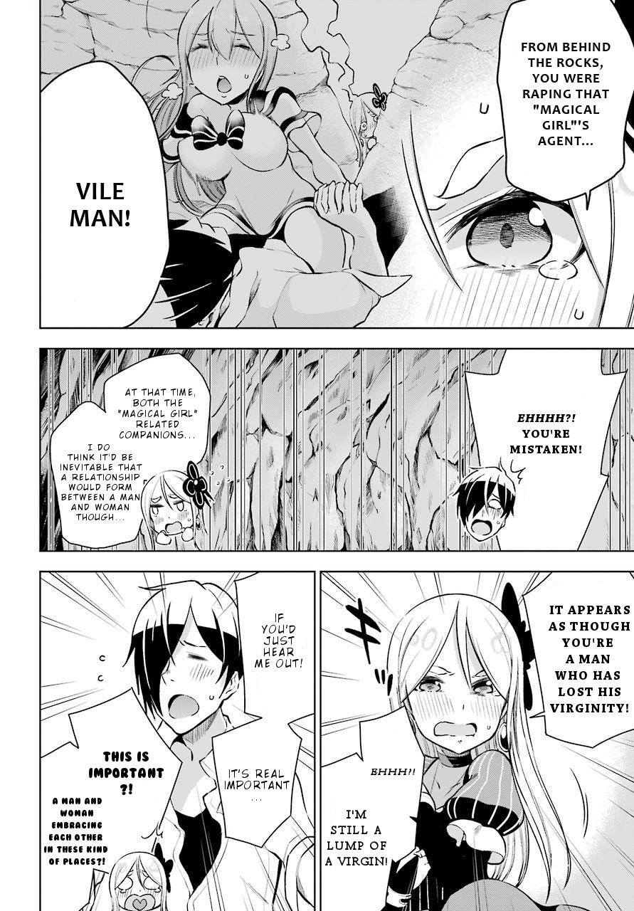 Isekai de Saikyou no Tsue ni Tensei shita Ore ga Iyagaru Shoujo wo Muriyari Mahou Shoujo ni P suru! Chapter 11 page 8 - Chapter 11