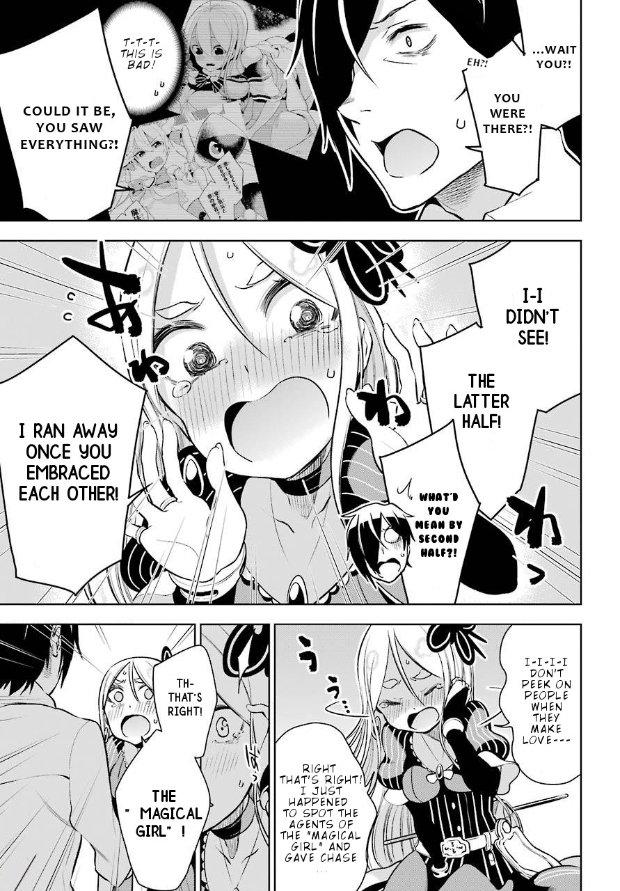 Isekai de Saikyou no Tsue ni Tensei shita Ore ga Iyagaru Shoujo wo Muriyari Mahou Shoujo ni P suru! Chapter 11 page 9 - Chapter 11