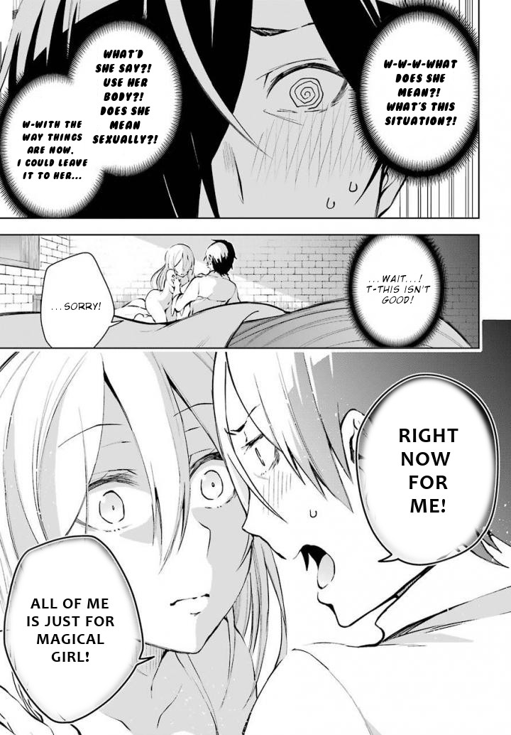 Isekai de Saikyou no Tsue ni Tensei shita Ore ga Iyagaru Shoujo wo Muriyari Mahou Shoujo ni P suru! Chapter 12 page 34 - Chapter 12