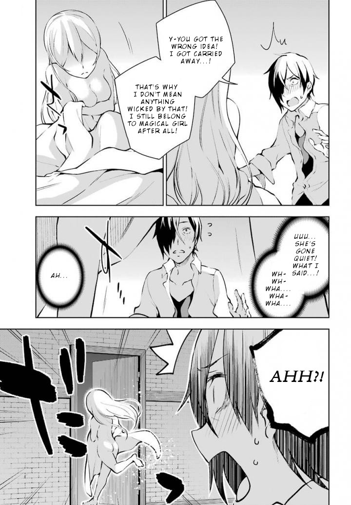 Isekai de Saikyou no Tsue ni Tensei shita Ore ga Iyagaru Shoujo wo Muriyari Mahou Shoujo ni P suru! Chapter 12 page 38 - Chapter 12
