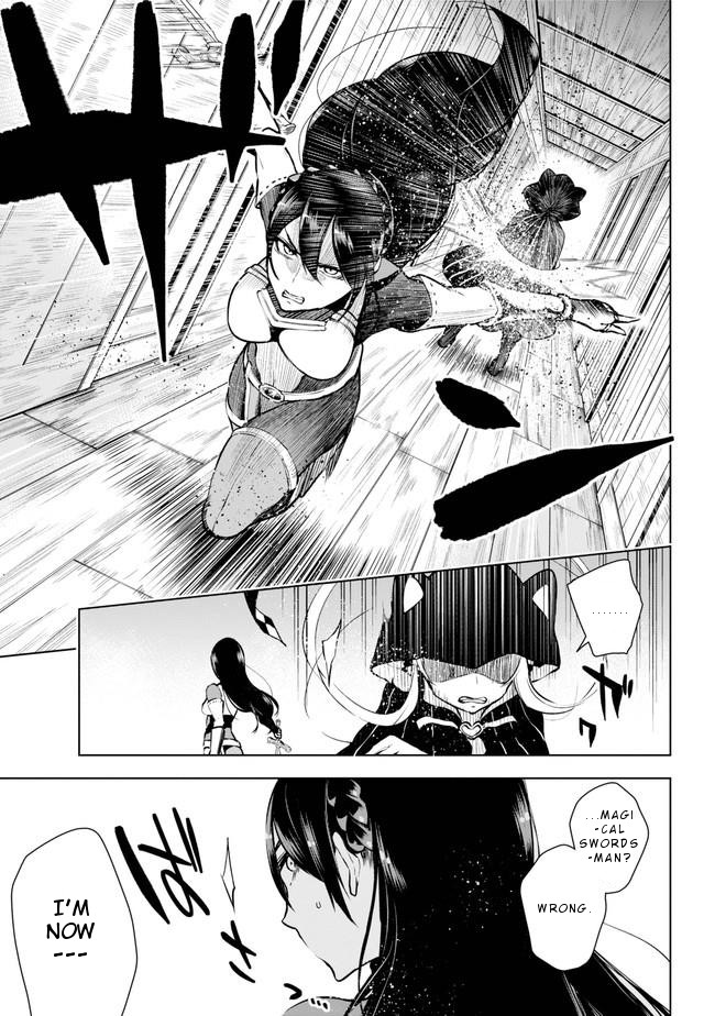 Isekai de Saikyou no Tsue ni Tensei shita Ore ga Iyagaru Shoujo wo Muriyari Mahou Shoujo ni P suru! Chapter 14 page 12 - Chapter 14: Fallen Messnger