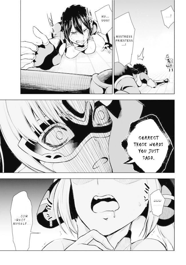 Isekai de Saikyou no Tsue ni Tensei shita Ore ga Iyagaru Shoujo wo Muriyari Mahou Shoujo ni P suru! Chapter 14 page 26 - Chapter 14: Fallen Messnger