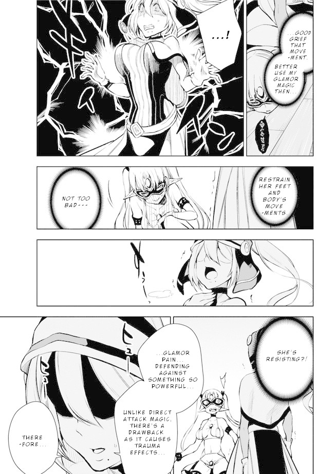 Isekai de Saikyou no Tsue ni Tensei shita Ore ga Iyagaru Shoujo wo Muriyari Mahou Shoujo ni P suru! Chapter 14 page 28 - Chapter 14: Fallen Messnger