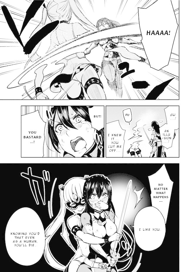 Isekai de Saikyou no Tsue ni Tensei shita Ore ga Iyagaru Shoujo wo Muriyari Mahou Shoujo ni P suru! Chapter 14 page 40 - Chapter 14: Fallen Messnger