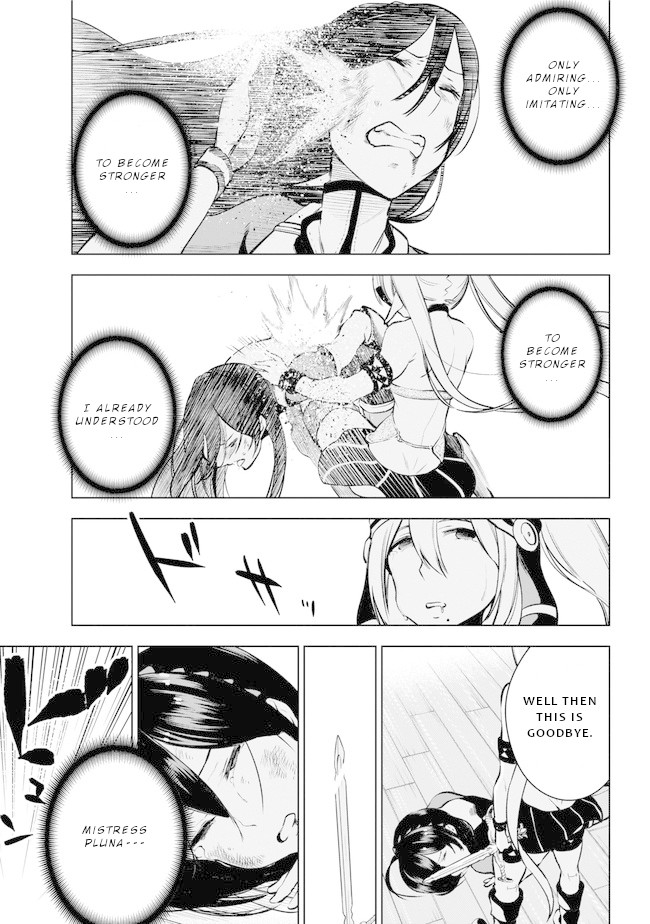 Isekai de Saikyou no Tsue ni Tensei shita Ore ga Iyagaru Shoujo wo Muriyari Mahou Shoujo ni P suru! Chapter 14 page 42 - Chapter 14: Fallen Messnger