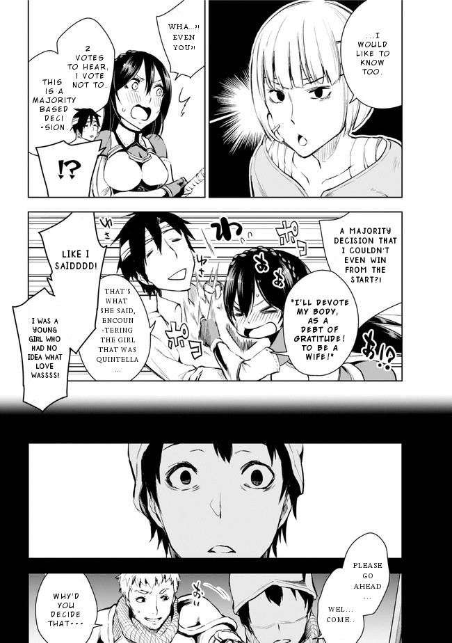 Isekai de Saikyou no Tsue ni Tensei shita Ore ga Iyagaru Shoujo wo Muriyari Mahou Shoujo ni P suru! Chapter 14 page 5 - Chapter 14: Fallen Messnger