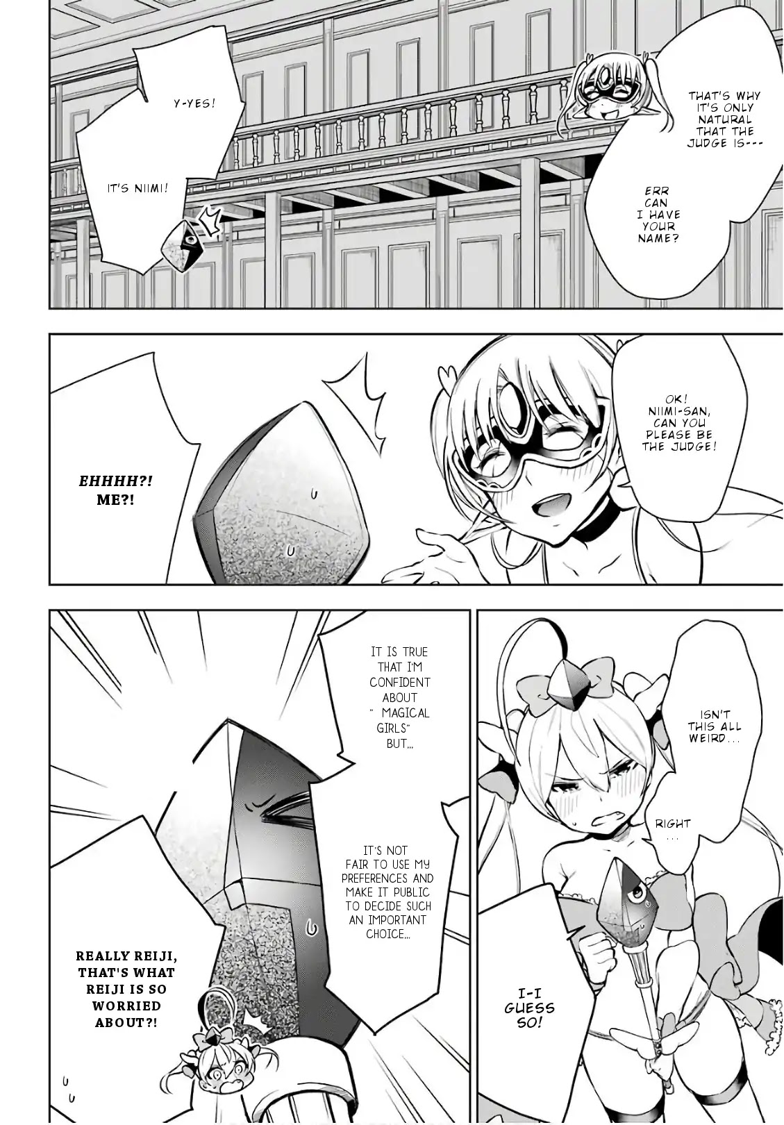 Isekai de Saikyou no Tsue ni Tensei shita Ore ga Iyagaru Shoujo wo Muriyari Mahou Shoujo ni P suru! Chapter 15 page 17 - Chapter 15