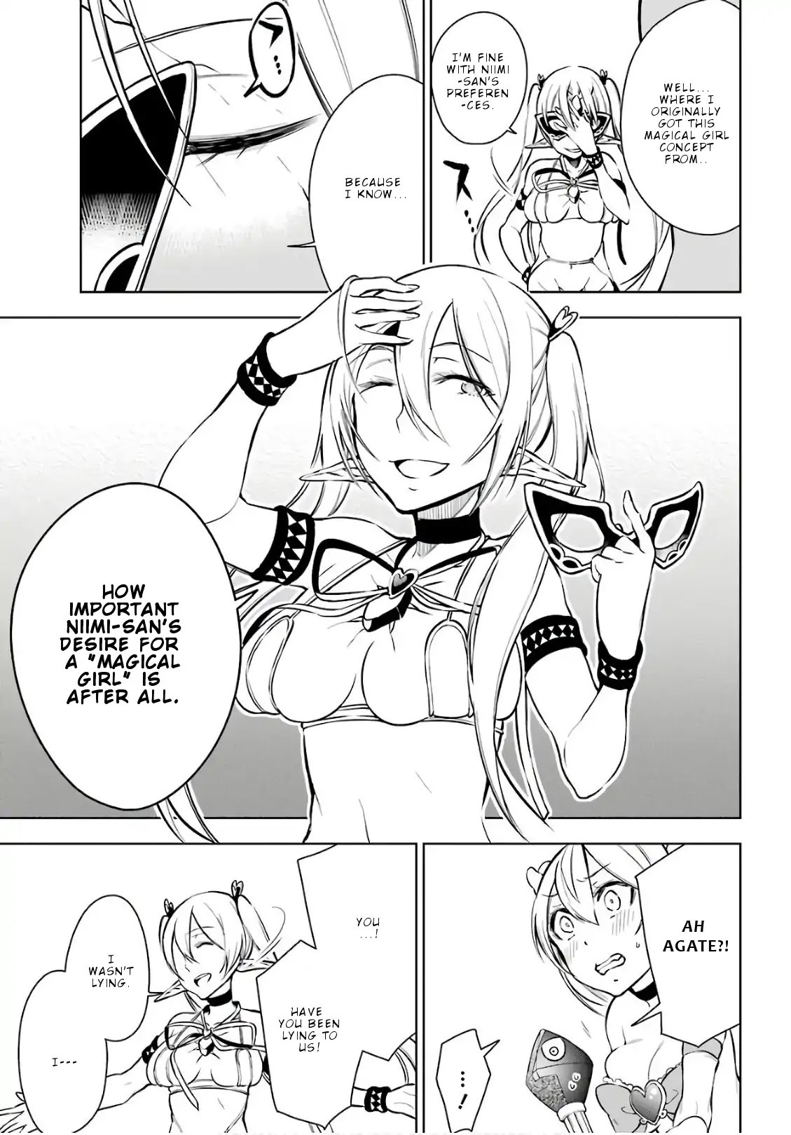 Isekai de Saikyou no Tsue ni Tensei shita Ore ga Iyagaru Shoujo wo Muriyari Mahou Shoujo ni P suru! Chapter 15 page 18 - Chapter 15
