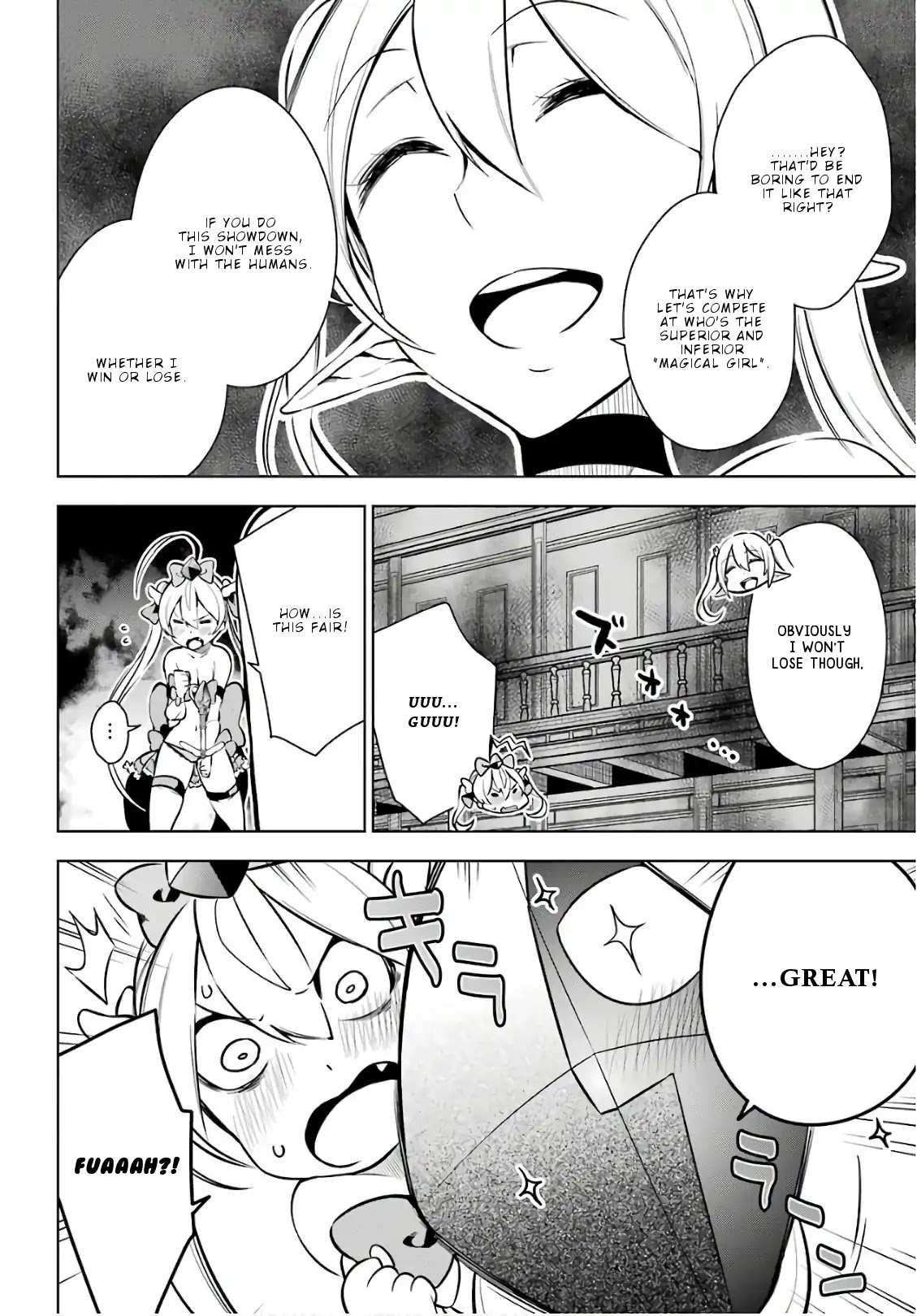 Isekai de Saikyou no Tsue ni Tensei shita Ore ga Iyagaru Shoujo wo Muriyari Mahou Shoujo ni P suru! Chapter 15 page 21 - Chapter 15