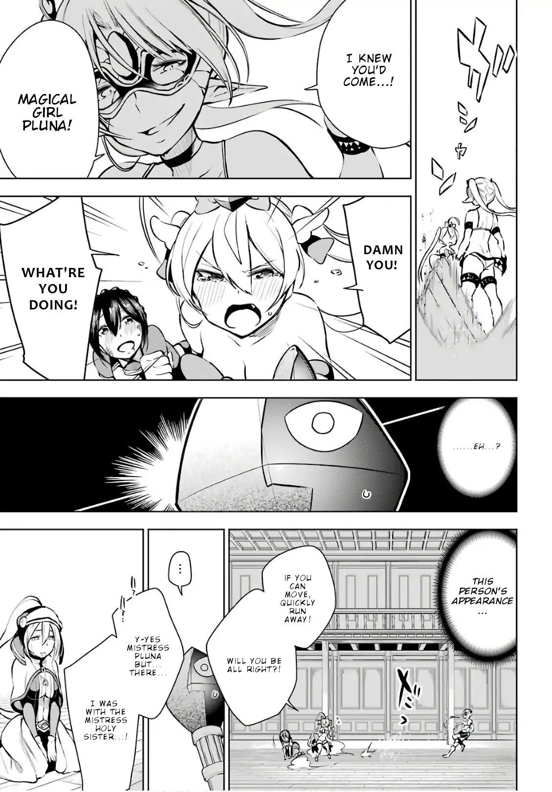 Isekai de Saikyou no Tsue ni Tensei shita Ore ga Iyagaru Shoujo wo Muriyari Mahou Shoujo ni P suru! Chapter 15 page 6 - Chapter 15