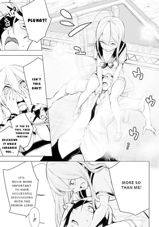 Isekai de Saikyou no Tsue ni Tensei shita Ore ga Iyagaru Shoujo wo Muriyari Mahou Shoujo ni P suru! Chapter 17 page 10 - Chapter 17: Demon Lord Magical Girl World Peace Conference
