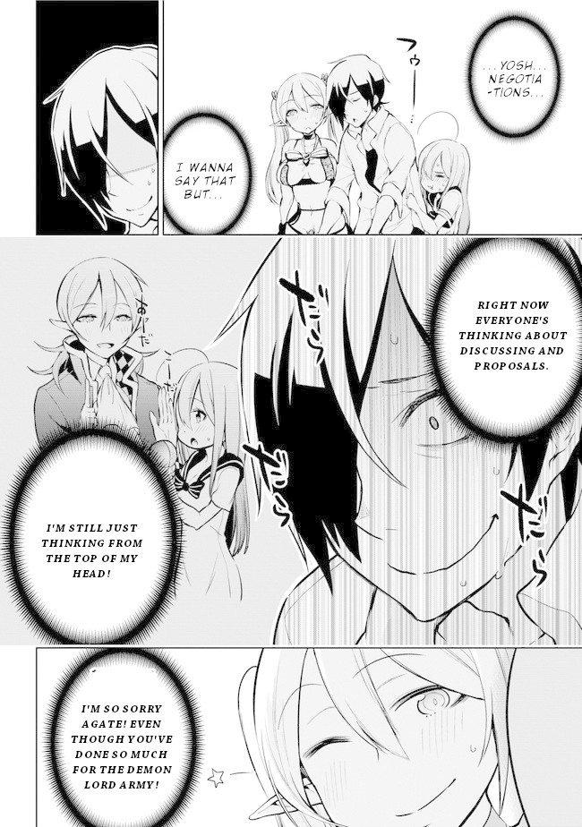 Isekai de Saikyou no Tsue ni Tensei shita Ore ga Iyagaru Shoujo wo Muriyari Mahou Shoujo ni P suru! Chapter 17 page 13 - Chapter 17: Demon Lord Magical Girl World Peace Conference