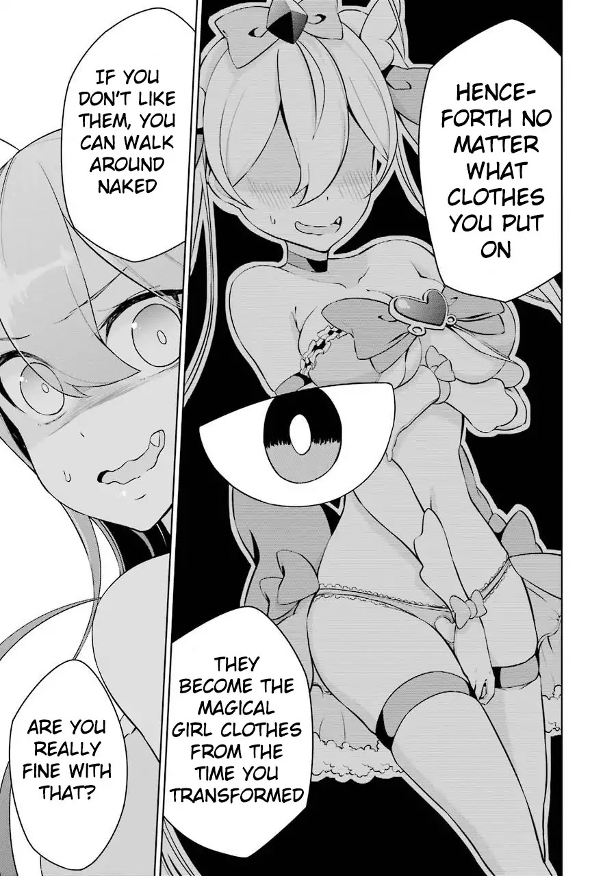 Isekai de Saikyou no Tsue ni Tensei shita Ore ga Iyagaru Shoujo wo Muriyari Mahou Shoujo ni P suru! Chapter 2 page 13 - Chapter 2: I'm pitiful, but