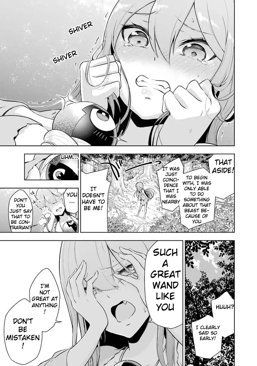 Isekai de Saikyou no Tsue ni Tensei shita Ore ga Iyagaru Shoujo wo Muriyari Mahou Shoujo ni P suru! Chapter 2 page 17 - Chapter 2: I'm pitiful, but