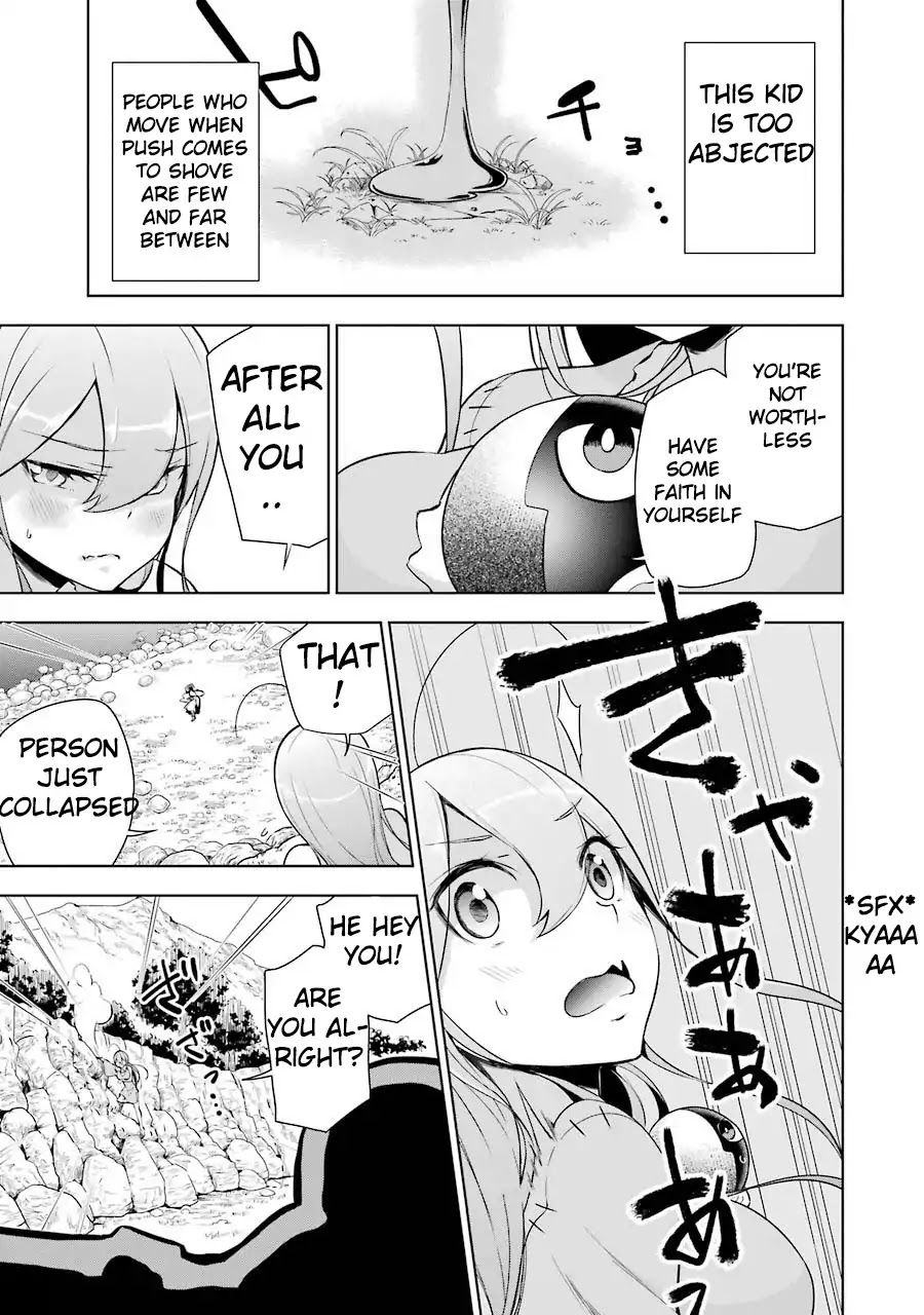 Isekai de Saikyou no Tsue ni Tensei shita Ore ga Iyagaru Shoujo wo Muriyari Mahou Shoujo ni P suru! Chapter 2 page 27 - Chapter 2: I'm pitiful, but