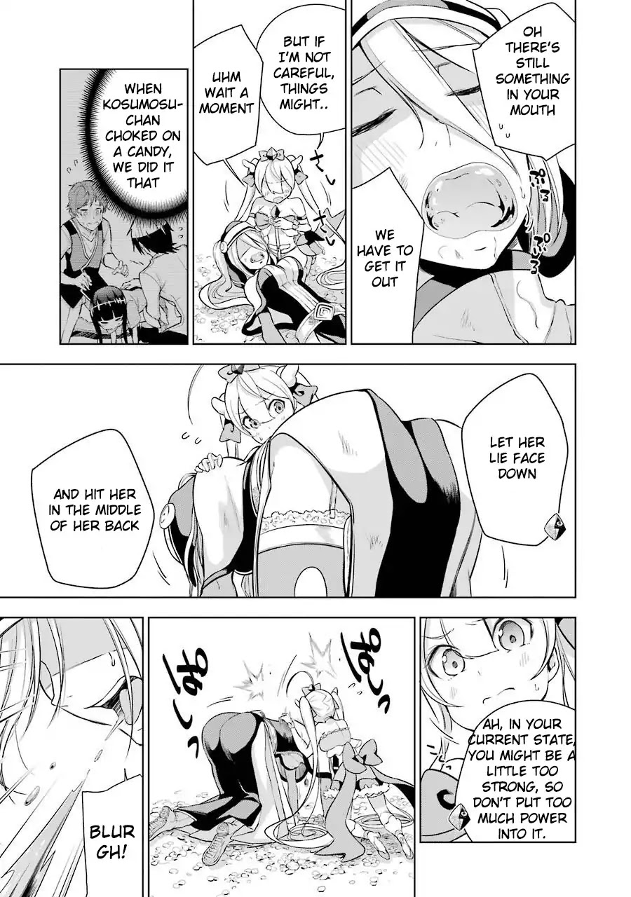 Isekai de Saikyou no Tsue ni Tensei shita Ore ga Iyagaru Shoujo wo Muriyari Mahou Shoujo ni P suru! Chapter 2 page 33 - Chapter 2: I'm pitiful, but