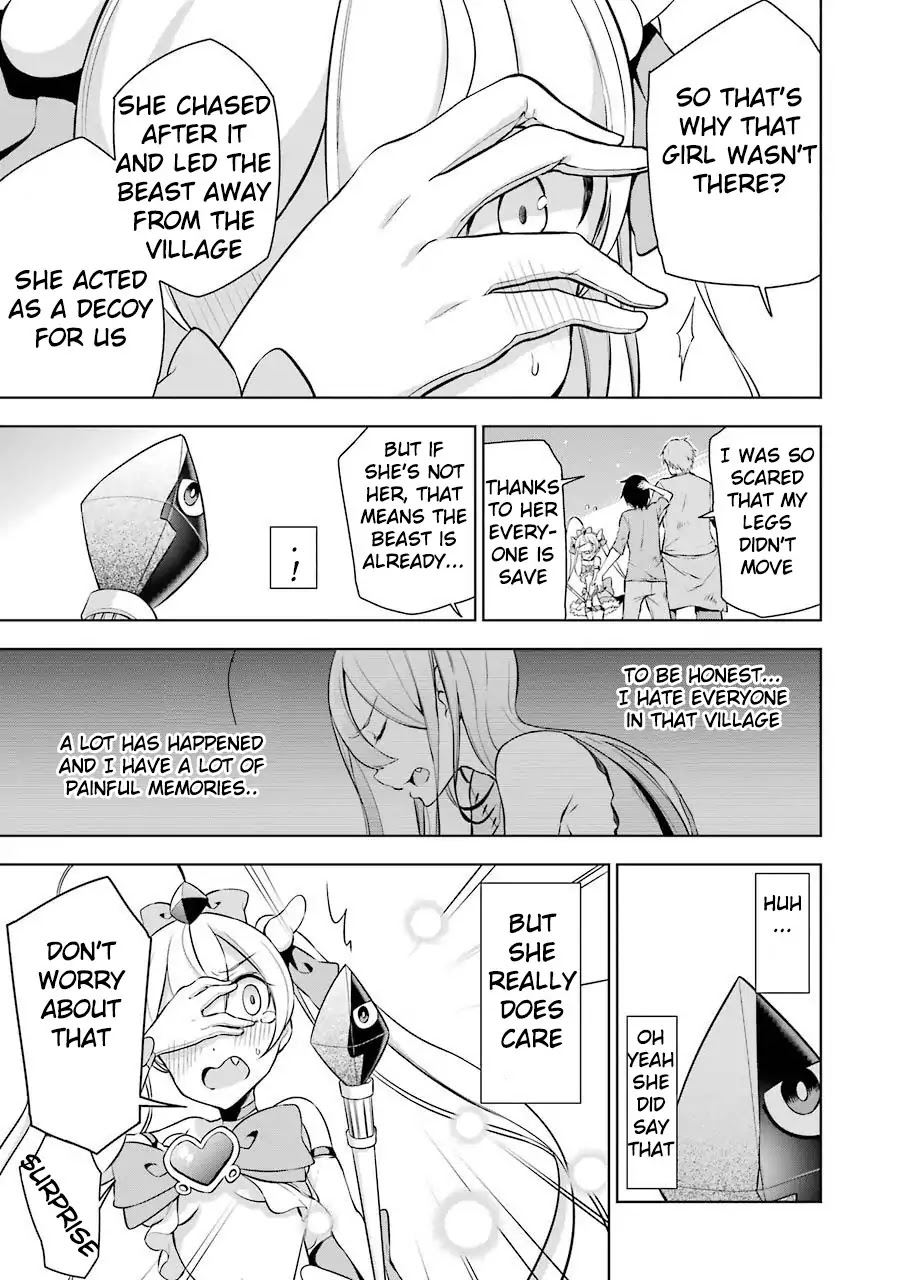 Isekai de Saikyou no Tsue ni Tensei shita Ore ga Iyagaru Shoujo wo Muriyari Mahou Shoujo ni P suru! Chapter 2 page 5 - Chapter 2: I'm pitiful, but
