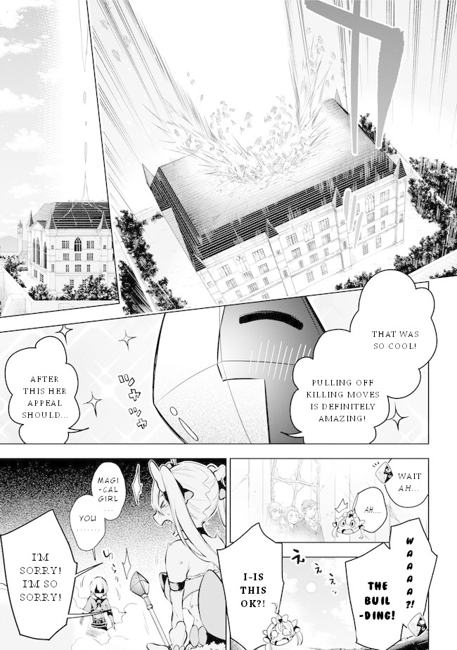 Isekai de Saikyou no Tsue ni Tensei shita Ore ga Iyagaru Shoujo wo Muriyari Mahou Shoujo ni P suru! Chapter 20 page 14 - Chapter 20
