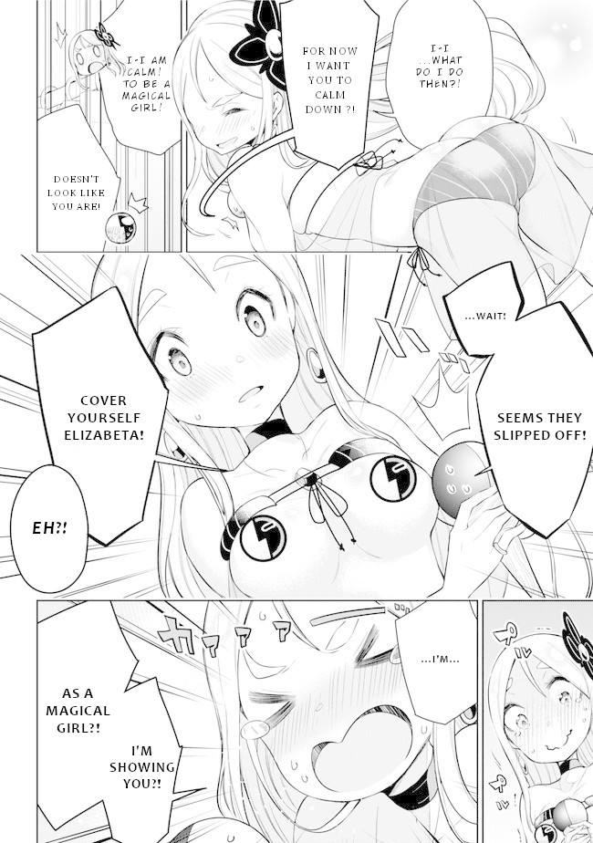 Isekai de Saikyou no Tsue ni Tensei shita Ore ga Iyagaru Shoujo wo Muriyari Mahou Shoujo ni P suru! Chapter 21 page 17 - Chapter 21: Magical Girl Grooming