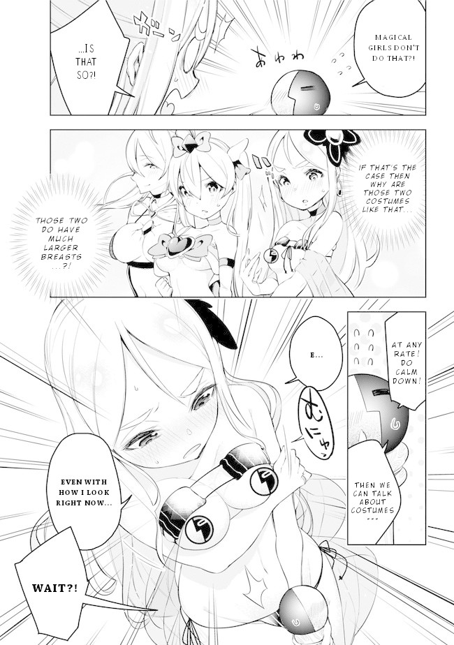 Isekai de Saikyou no Tsue ni Tensei shita Ore ga Iyagaru Shoujo wo Muriyari Mahou Shoujo ni P suru! Chapter 21 page 18 - Chapter 21: Magical Girl Grooming