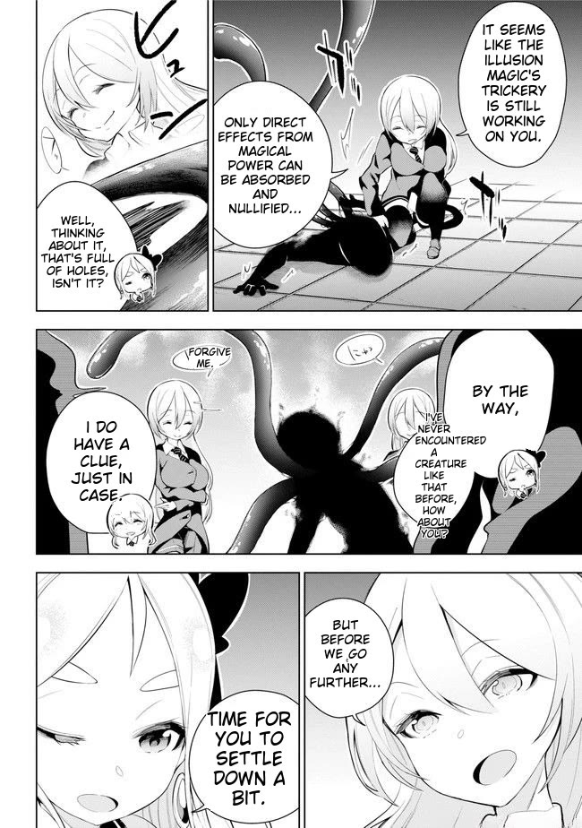 Isekai de Saikyou no Tsue ni Tensei shita Ore ga Iyagaru Shoujo wo Muriyari Mahou Shoujo ni P suru! Chapter 23 page 10 - Chapter 23: The Thing Hidden in the Dark Night