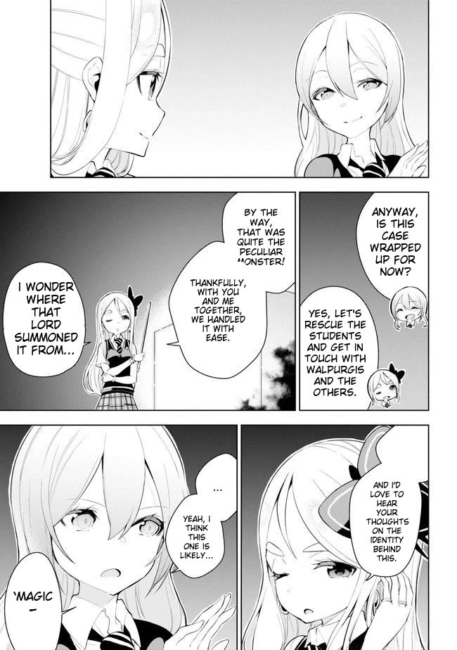 Isekai de Saikyou no Tsue ni Tensei shita Ore ga Iyagaru Shoujo wo Muriyari Mahou Shoujo ni P suru! Chapter 23 page 13 - Chapter 23: The Thing Hidden in the Dark Night