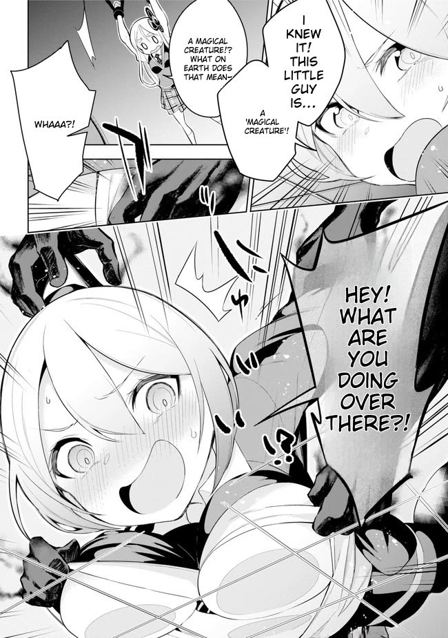 Isekai de Saikyou no Tsue ni Tensei shita Ore ga Iyagaru Shoujo wo Muriyari Mahou Shoujo ni P suru! Chapter 23 page 16 - Chapter 23: The Thing Hidden in the Dark Night
