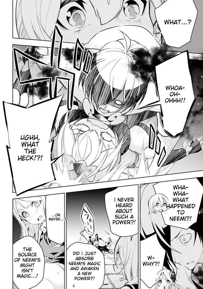 Isekai de Saikyou no Tsue ni Tensei shita Ore ga Iyagaru Shoujo wo Muriyari Mahou Shoujo ni P suru! Chapter 24 page 10 - Chapter 24: Who is the magical girl for?