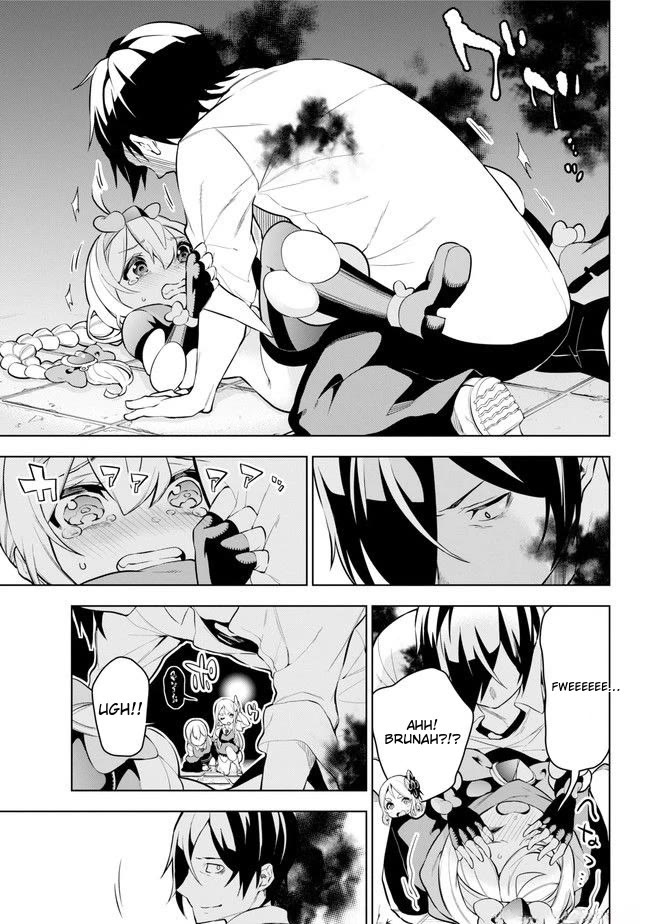 Isekai de Saikyou no Tsue ni Tensei shita Ore ga Iyagaru Shoujo wo Muriyari Mahou Shoujo ni P suru! Chapter 24 page 11 - Chapter 24: Who is the magical girl for?