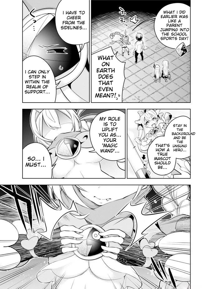 Isekai de Saikyou no Tsue ni Tensei shita Ore ga Iyagaru Shoujo wo Muriyari Mahou Shoujo ni P suru! Chapter 24 page 17 - Chapter 24: Who is the magical girl for?