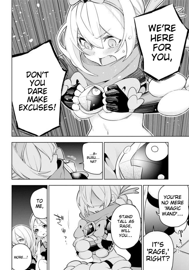 Isekai de Saikyou no Tsue ni Tensei shita Ore ga Iyagaru Shoujo wo Muriyari Mahou Shoujo ni P suru! Chapter 24 page 18 - Chapter 24: Who is the magical girl for?