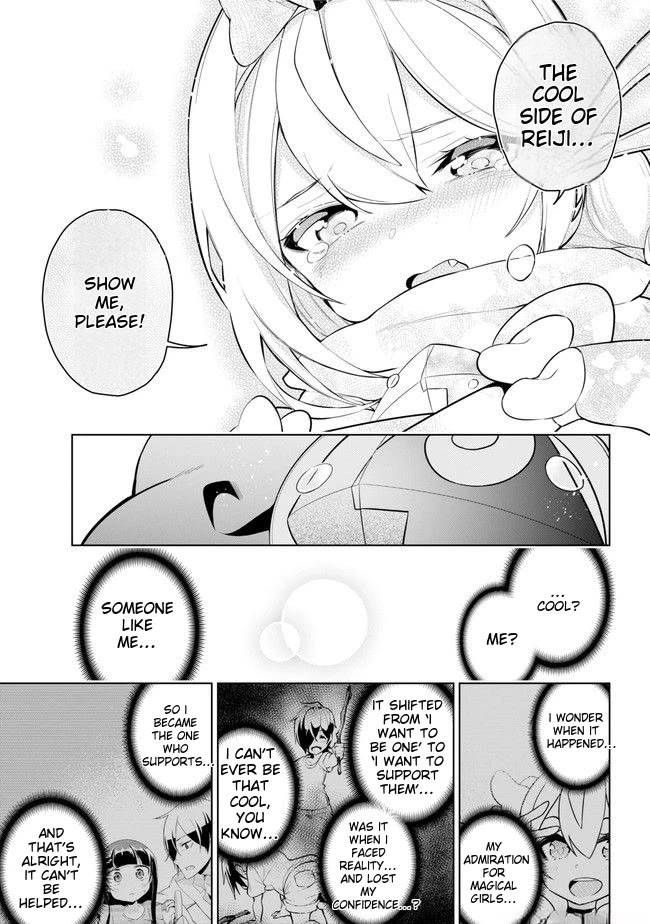 Isekai de Saikyou no Tsue ni Tensei shita Ore ga Iyagaru Shoujo wo Muriyari Mahou Shoujo ni P suru! Chapter 24 page 19 - Chapter 24: Who is the magical girl for?