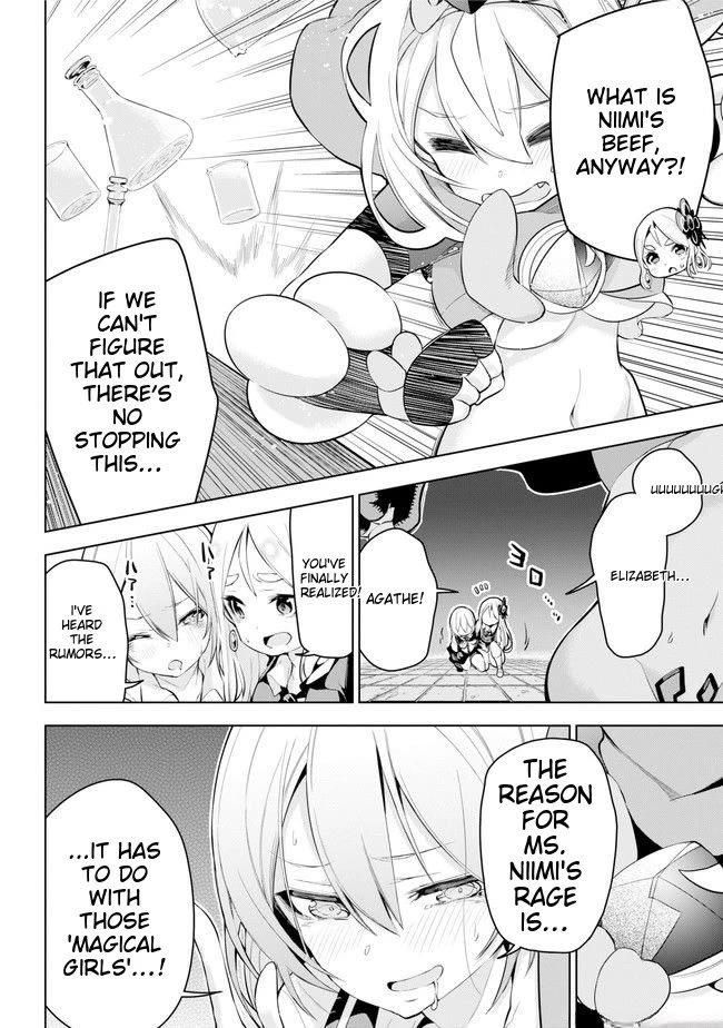 Isekai de Saikyou no Tsue ni Tensei shita Ore ga Iyagaru Shoujo wo Muriyari Mahou Shoujo ni P suru! Chapter 24 page 6 - Chapter 24: Who is the magical girl for?