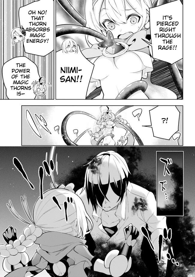 Isekai de Saikyou no Tsue ni Tensei shita Ore ga Iyagaru Shoujo wo Muriyari Mahou Shoujo ni P suru! Chapter 24 page 9 - Chapter 24: Who is the magical girl for?