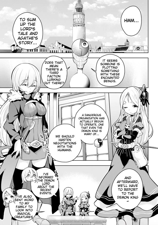 Isekai de Saikyou no Tsue ni Tensei shita Ore ga Iyagaru Shoujo wo Muriyari Mahou Shoujo ni P suru! Chapter 25 page 16 - Chapter 25: Our future