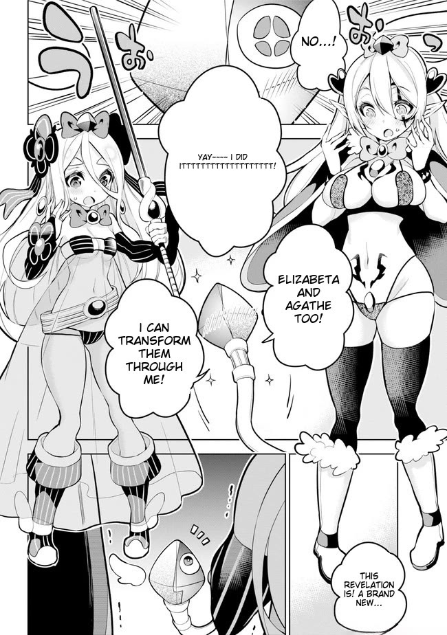 Isekai de Saikyou no Tsue ni Tensei shita Ore ga Iyagaru Shoujo wo Muriyari Mahou Shoujo ni P suru! Chapter 25 page 4 - Chapter 25: Our future