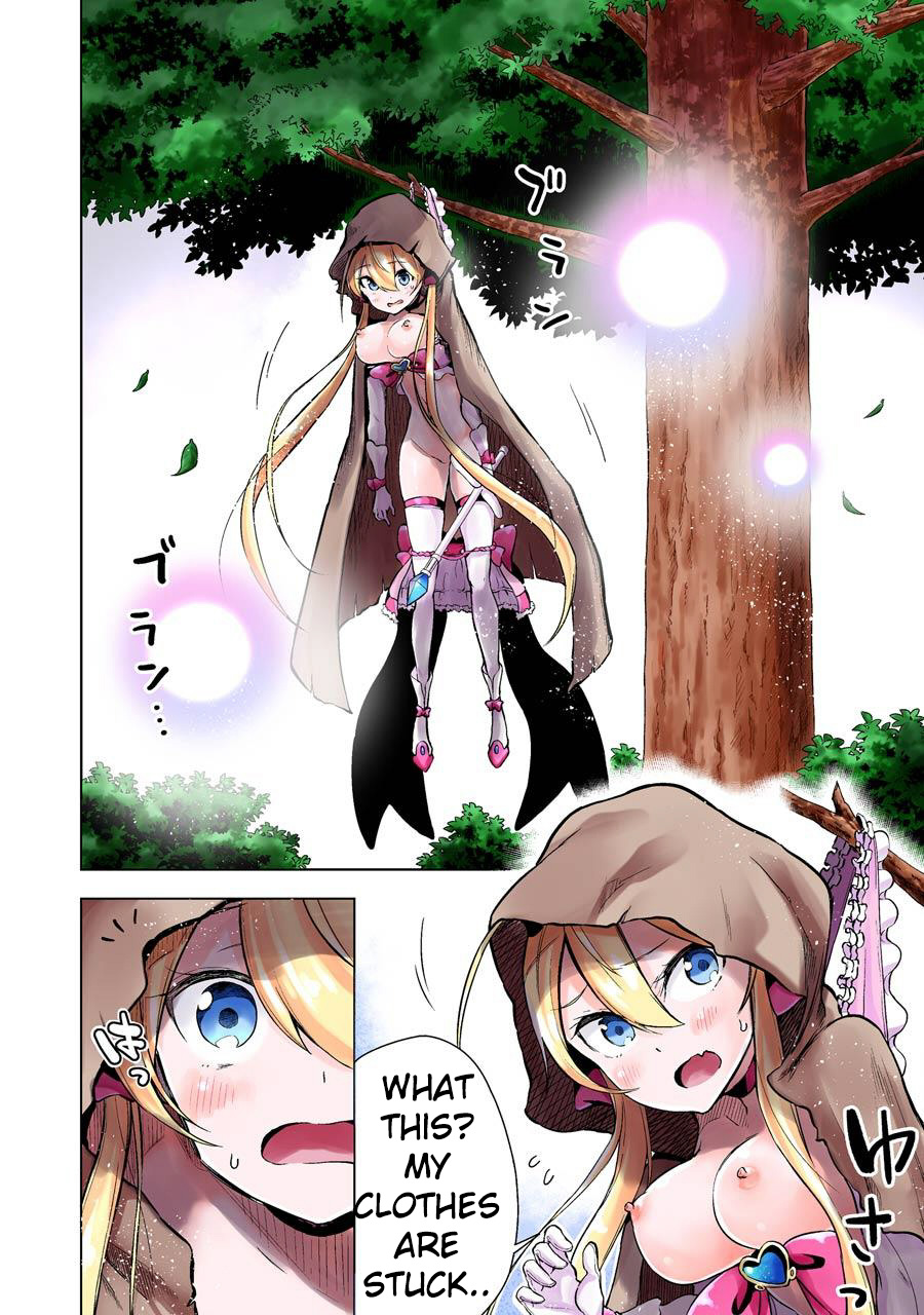 Isekai de Saikyou no Tsue ni Tensei shita Ore ga Iyagaru Shoujo wo Muriyari Mahou Shoujo ni P suru! Chapter 3 page 26 - Chapter 3: What's your name?