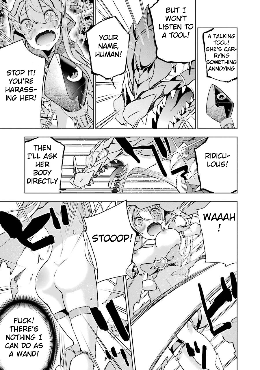 Isekai de Saikyou no Tsue ni Tensei shita Ore ga Iyagaru Shoujo wo Muriyari Mahou Shoujo ni P suru! Chapter 3 page 29 - Chapter 3: What's your name?