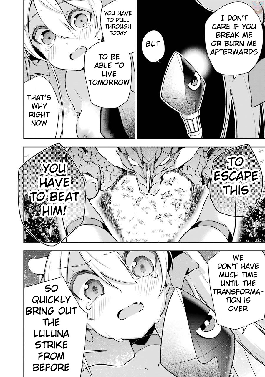 Isekai de Saikyou no Tsue ni Tensei shita Ore ga Iyagaru Shoujo wo Muriyari Mahou Shoujo ni P suru! Chapter 3 page 38 - Chapter 3: What's your name?