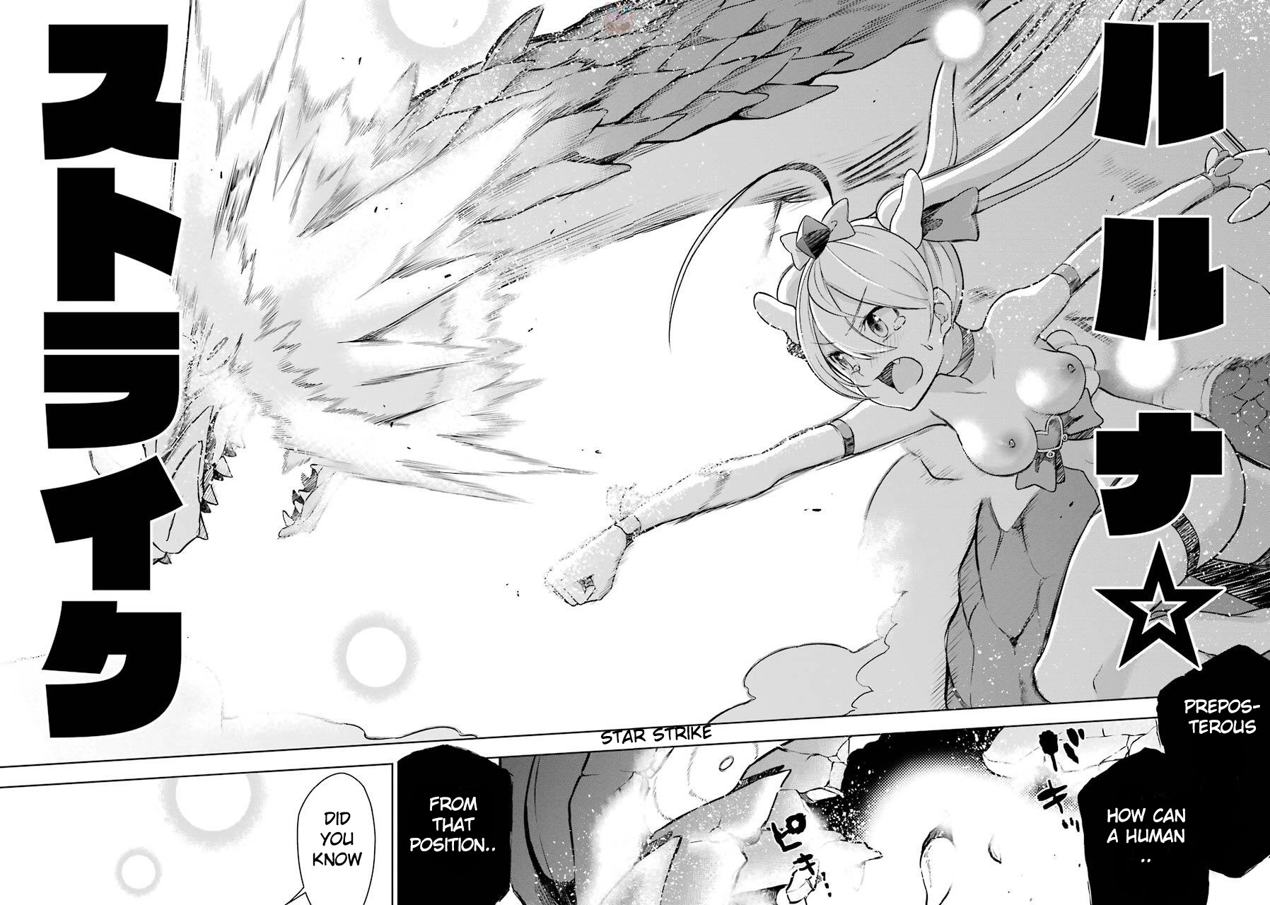 Isekai de Saikyou no Tsue ni Tensei shita Ore ga Iyagaru Shoujo wo Muriyari Mahou Shoujo ni P suru! Chapter 3 page 42 - Chapter 3: What's your name?