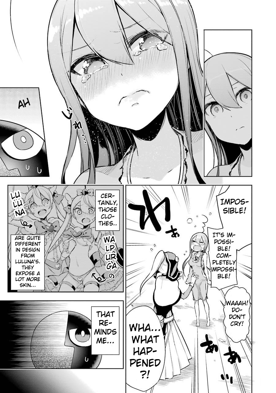 Isekai de Saikyou no Tsue ni Tensei shita Ore ga Iyagaru Shoujo wo Muriyari Mahou Shoujo ni P suru! Chapter 3 page 7 - Chapter 3: What's your name?