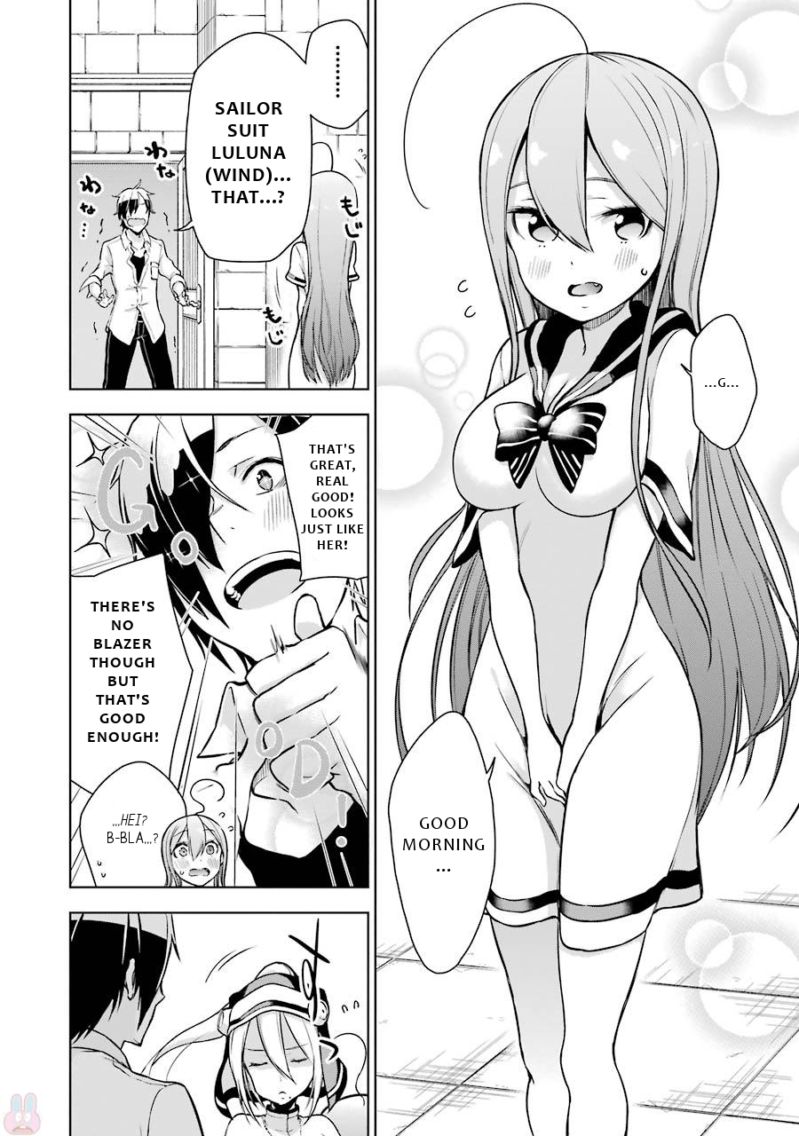 Isekai de Saikyou no Tsue ni Tensei shita Ore ga Iyagaru Shoujo wo Muriyari Mahou Shoujo ni P suru! Chapter 5 page 19 - Chapter 5: HOW'D THIS HAPPEN?!