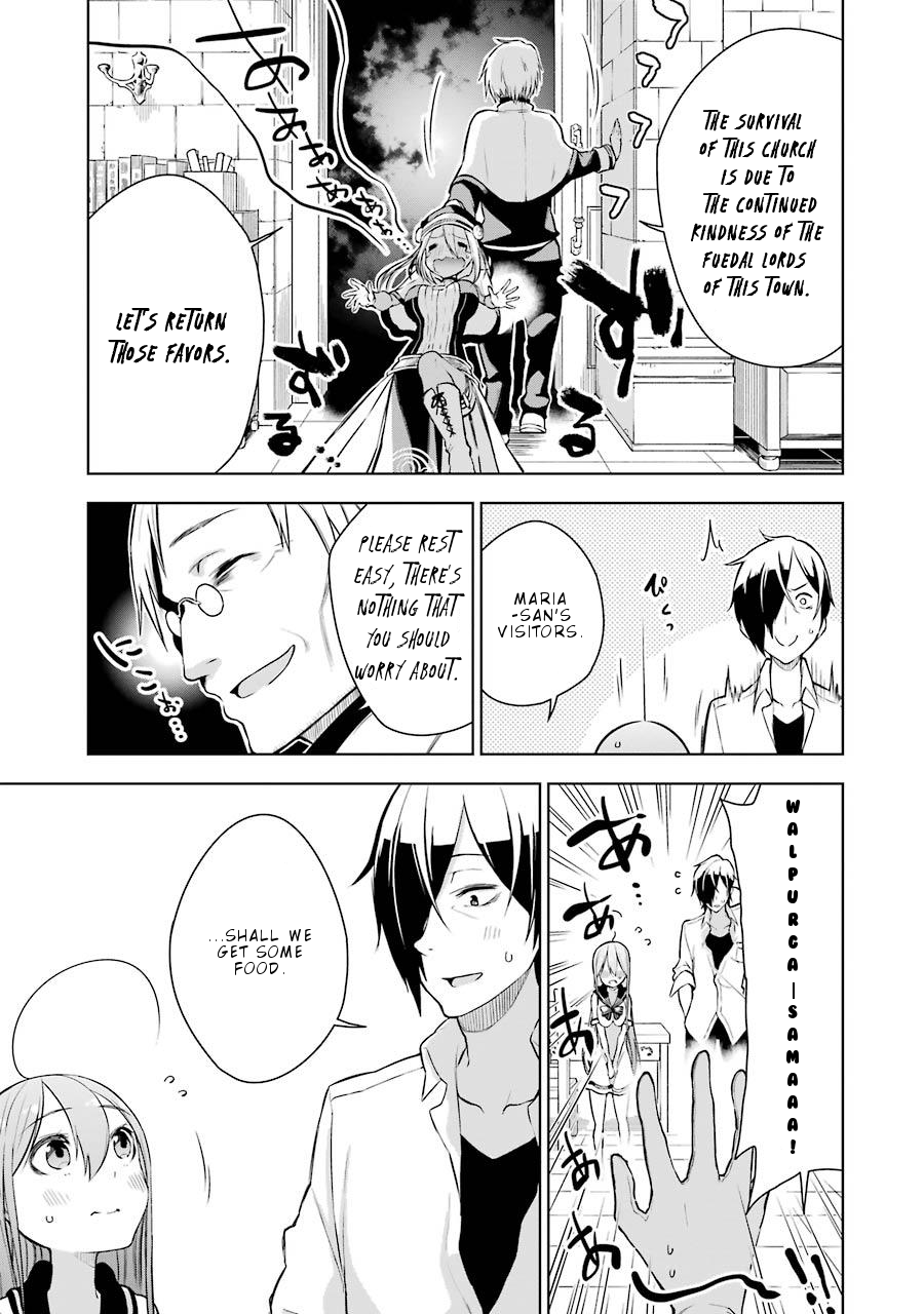 Isekai de Saikyou no Tsue ni Tensei shita Ore ga Iyagaru Shoujo wo Muriyari Mahou Shoujo ni P suru! Chapter 5 page 22 - Chapter 5: HOW'D THIS HAPPEN?!