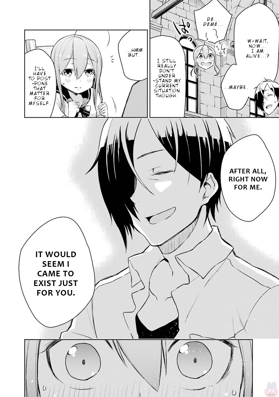 Isekai de Saikyou no Tsue ni Tensei shita Ore ga Iyagaru Shoujo wo Muriyari Mahou Shoujo ni P suru! Chapter 5 page 25 - Chapter 5: HOW'D THIS HAPPEN?!