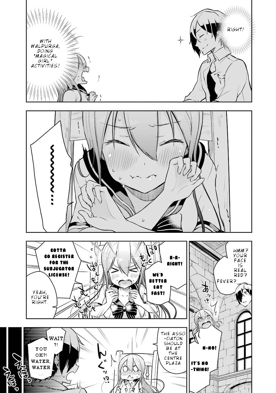 Isekai de Saikyou no Tsue ni Tensei shita Ore ga Iyagaru Shoujo wo Muriyari Mahou Shoujo ni P suru! Chapter 5 page 26 - Chapter 5: HOW'D THIS HAPPEN?!