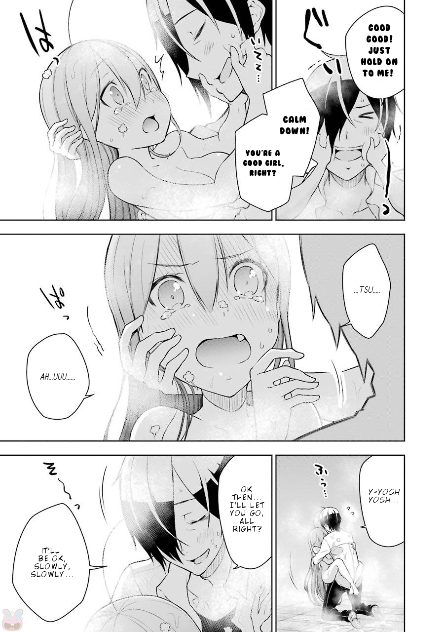 Isekai de Saikyou no Tsue ni Tensei shita Ore ga Iyagaru Shoujo wo Muriyari Mahou Shoujo ni P suru! Chapter 5 page 8 - Chapter 5: HOW'D THIS HAPPEN?!