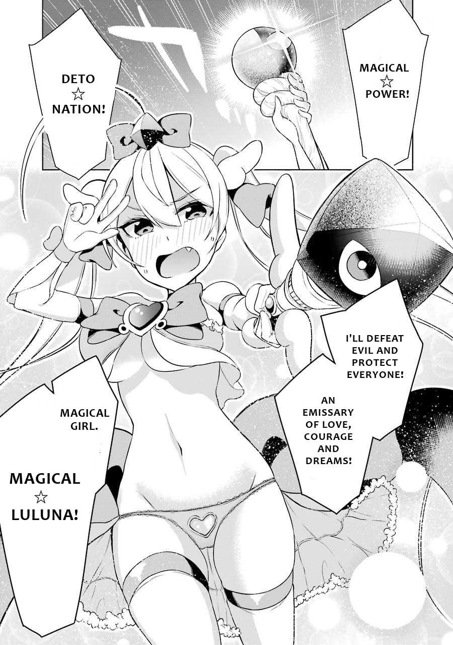 Isekai de Saikyou no Tsue ni Tensei shita Ore ga Iyagaru Shoujo wo Muriyari Mahou Shoujo ni P suru! Chapter 6 page 34 - Chapter 6: The trial before Exam
